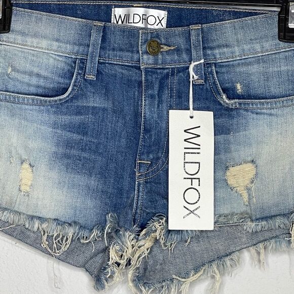 Wildfox Magic Denim Shorts Lara nwt - Picture 4 of 8
